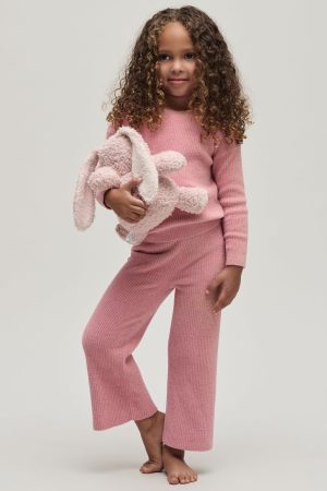 CozyChic Ultra Lite® Toddler Rib Wide Leg Pant