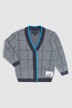 CozyChic Ultra Lite® Toddler Plaid Cardigan