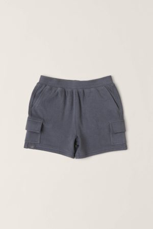 Malibu Collection® Toddler Brushed Fleece Cargo Short