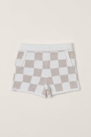 Toddler CozyChic® Cotton Checkered Short
