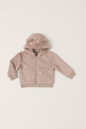 Toddler Faux Fur Bear Bomber