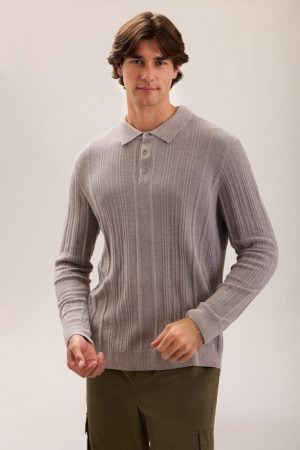 CozyChic Ultra Lite® LS Rib Polo