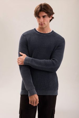 Sunbleached Roll Neck Sweater