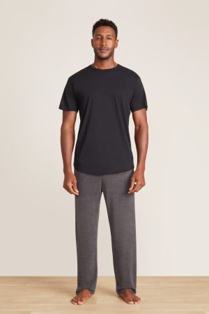 Malibu Collection® Washed Jersey Short Sleeve Crew