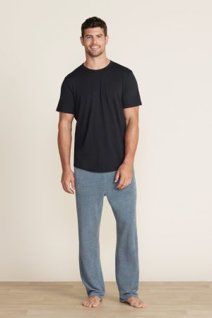 Malibu Collection® Short Sleeve Cotton Modal Crew