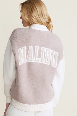 CozyChic® Malibu Varsity Jacket