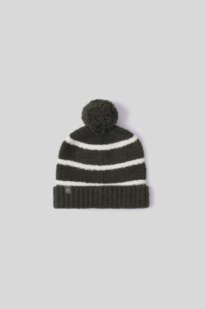CozyChic® Contrast Grid Beanie