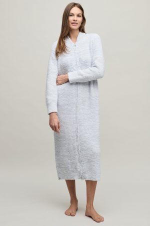 CozyChic® Full Zip V-neck Lounger