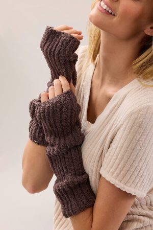 CozyChic® Pointelle Fingerless Gloves