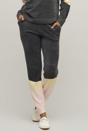 CozyChic Ultra Lite® Wavy Colorblock Jogger