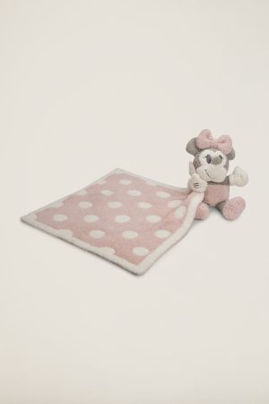 CozyChic® Vintage Disney Minnie Mouse Blanket Lovey