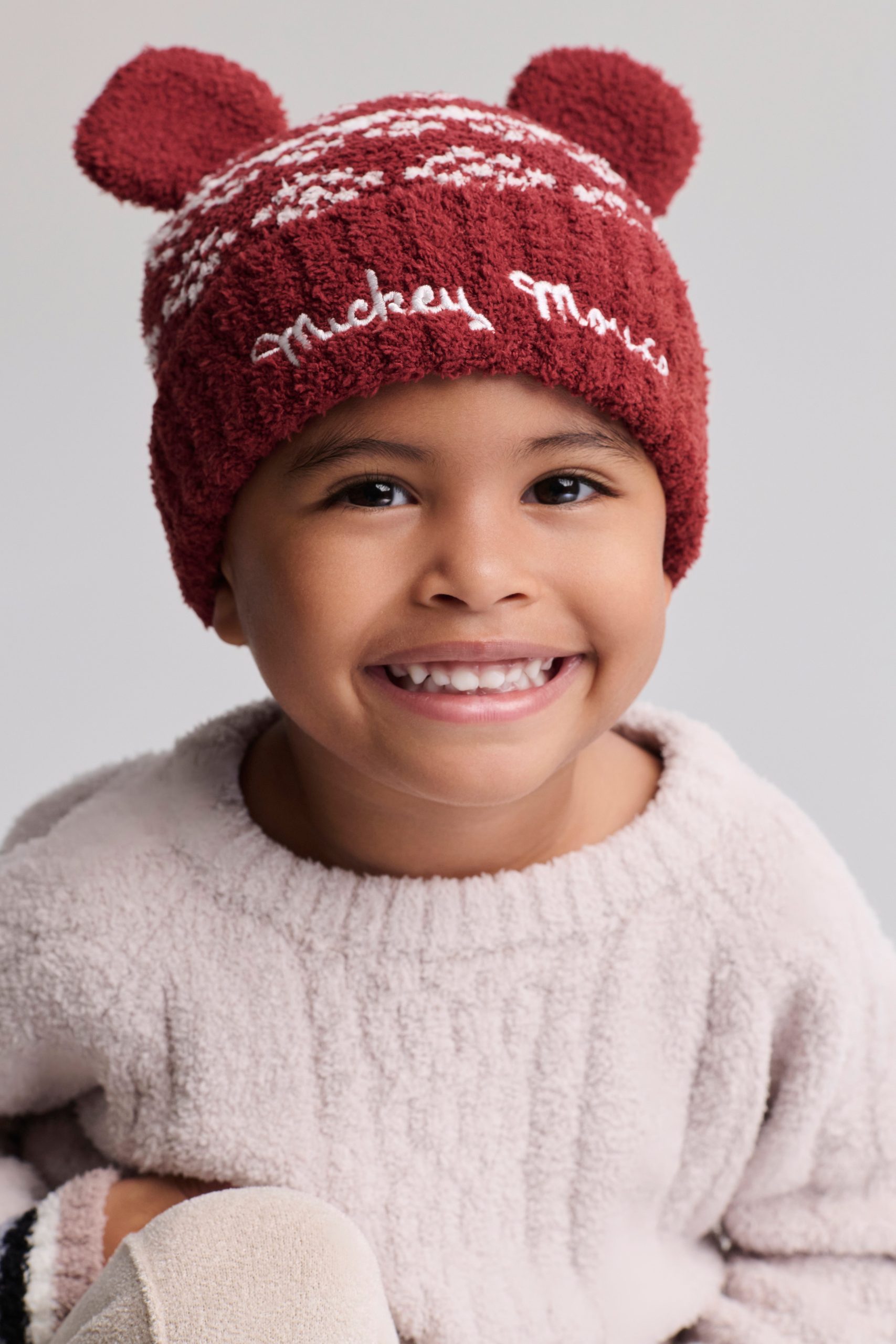 CozyChic® Toddler Disney Mickey Fair Isle Beanie