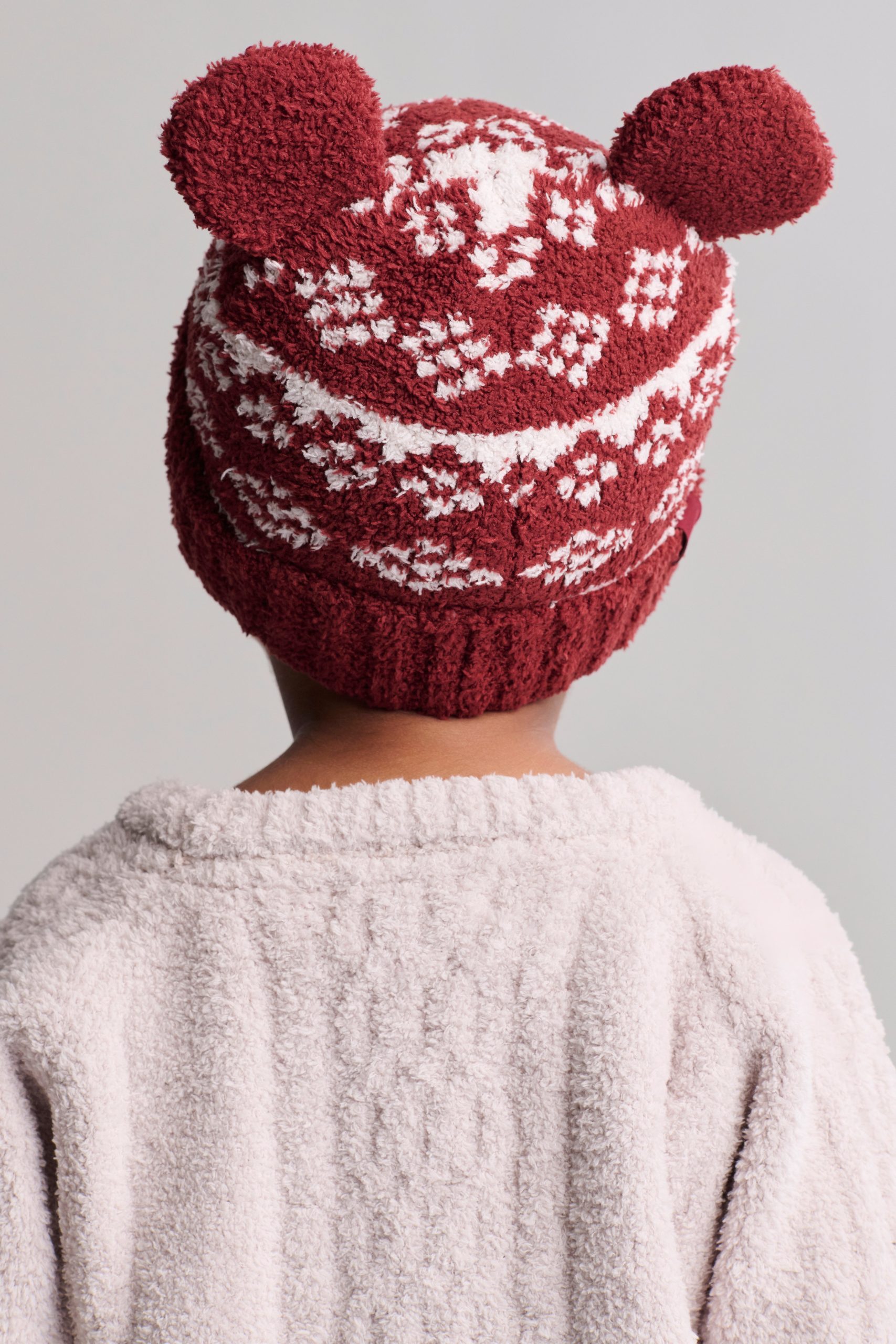 CozyChic® Toddler Disney Mickey Fair Isle Beanie - Image 3