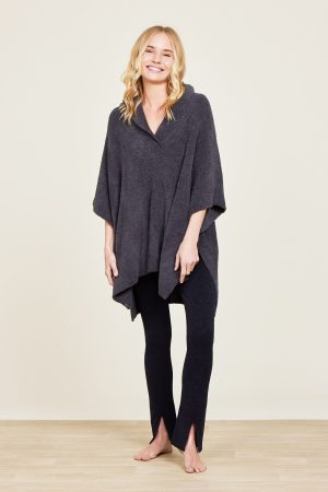 CozyChic® Shawl Collar Poncho