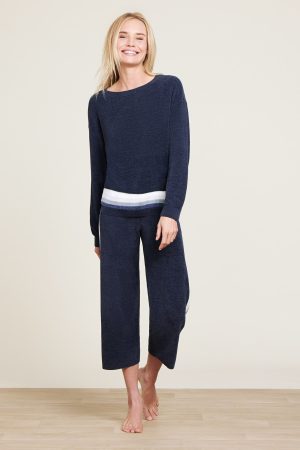 CozyChic Ultra Lite® Multi Stripe Pullover