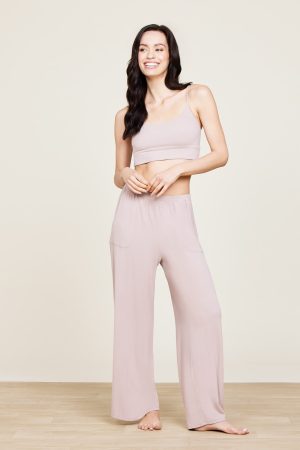 Malibu Collection® Ultra Soft Rib Bralette