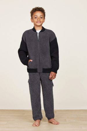 CozyChic® Youth Malibu Varsity Jacket