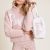 Dusty Rose / White