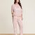 Dusty Rose / White