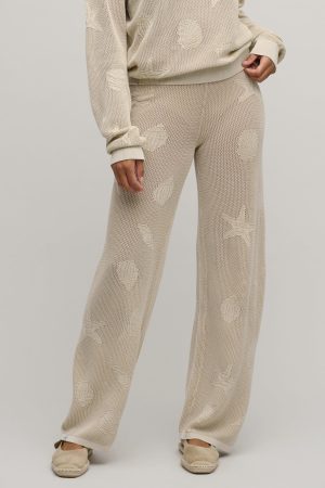 Sunbleached Shell Motif Pant