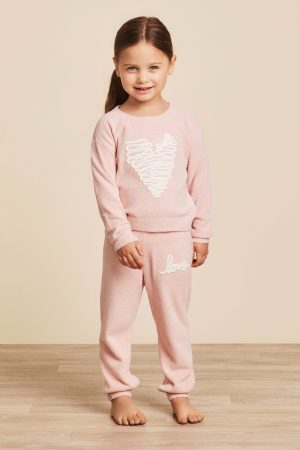 CozyChic Ultra Lite® Toddler Love Stitch Jogger