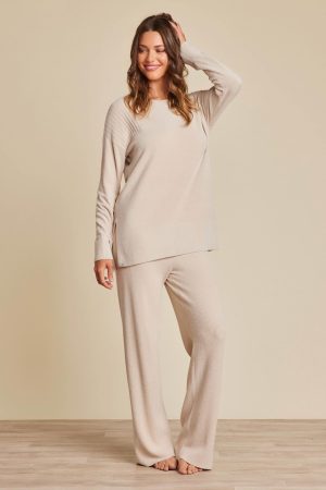 CozyChic Ultra Lite® Crewneck with High Slits