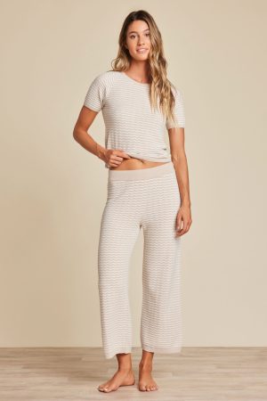 CozyChic Ultra Lite® Pointelle Crop Pant