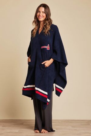 CozyChic® Atlanta Braves™ 3 in 1 Poncho