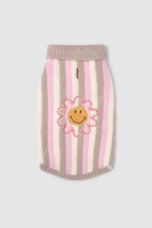 CozyChic® Smiley® Stripe Pet Sweater